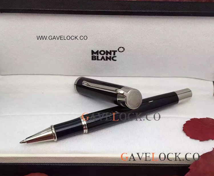 Best Mont Blanc Replica Pens For Sale Black Precious Rollerball Pen